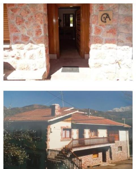 Apartamento Casa Geli #1 La Robellada de Onis Buitenkant foto